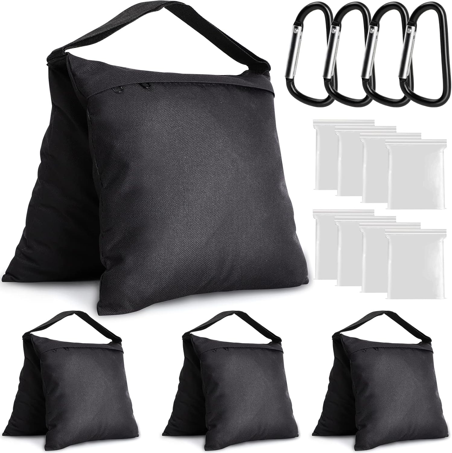 Photography Lighting Weight Bags - Aimosen 4 Paket Kantong Pasir Berat