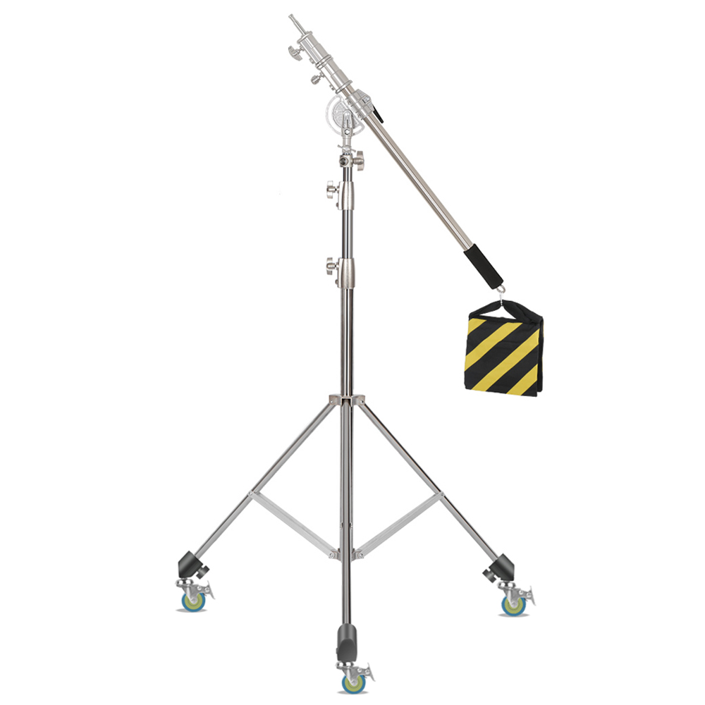 Photography Lighting Softbox - SH 2.8M dudukan lampu baja tahan