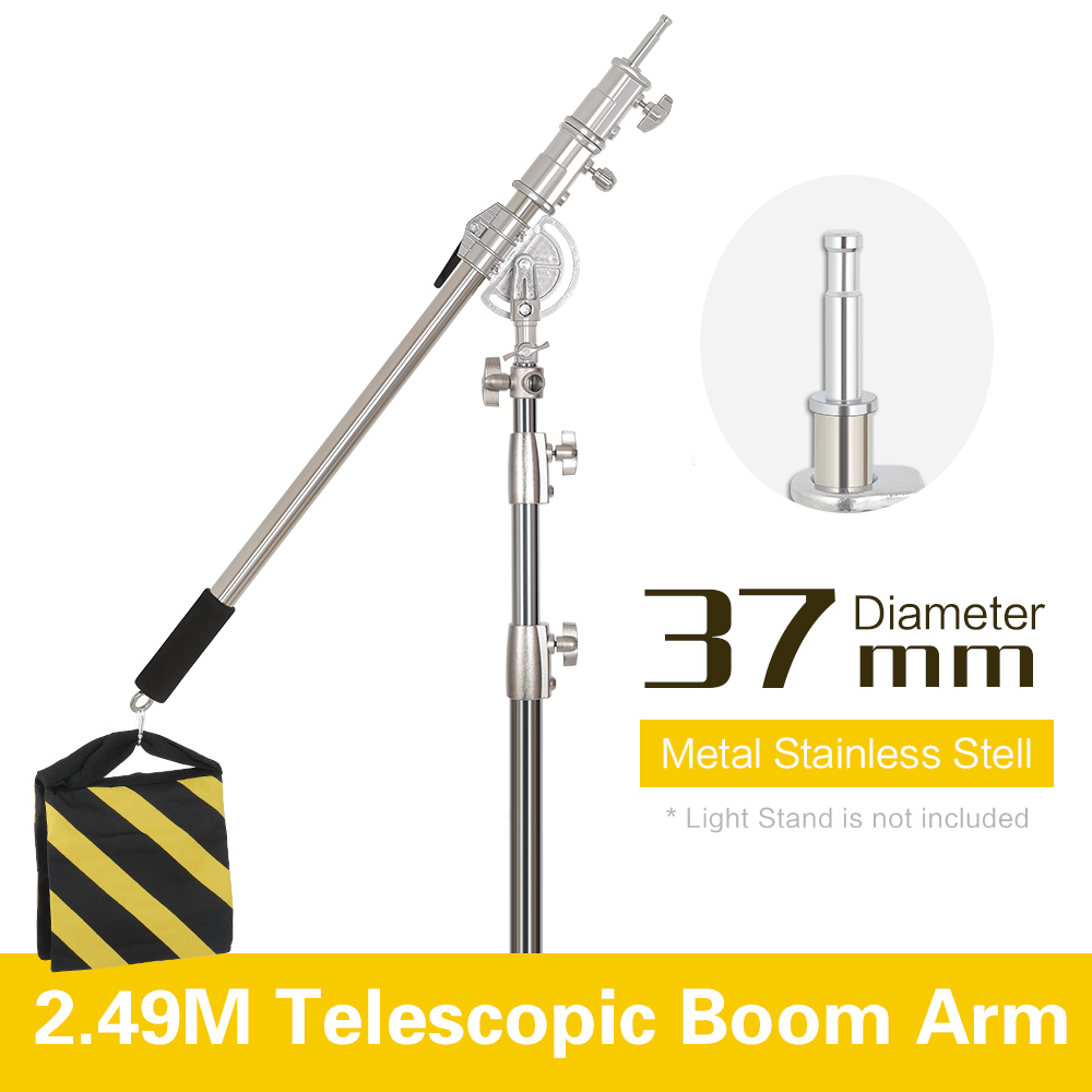 Photography Lighting For Products - Batang ekstensi lengan silang 2.49M, Kit