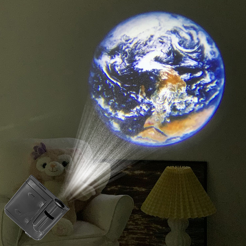 Photography Lighting Background - Lampu Proyeksi Galaksi Bulan Aurora Lampu