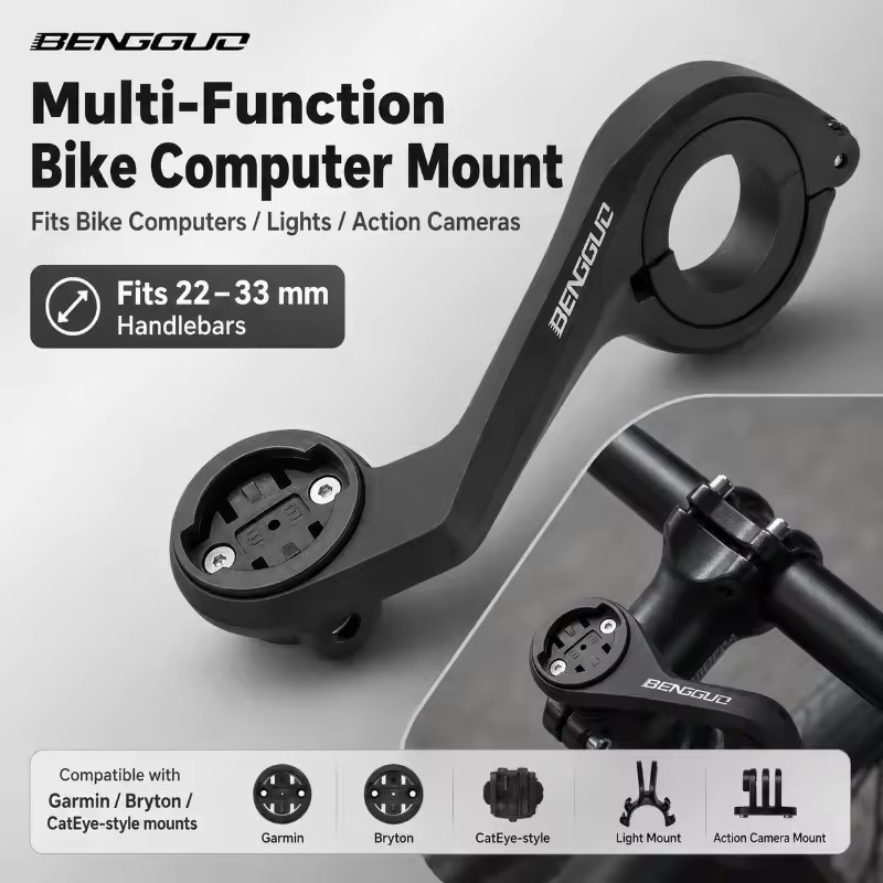 Photography Lighting Devices - Braket Ekstensi Dudukan Komputer Sepeda GPS