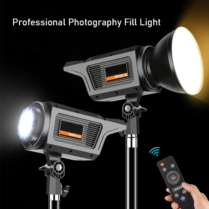 Photography Lighting Uk - Lampu LED matahari 300W, lampu Video