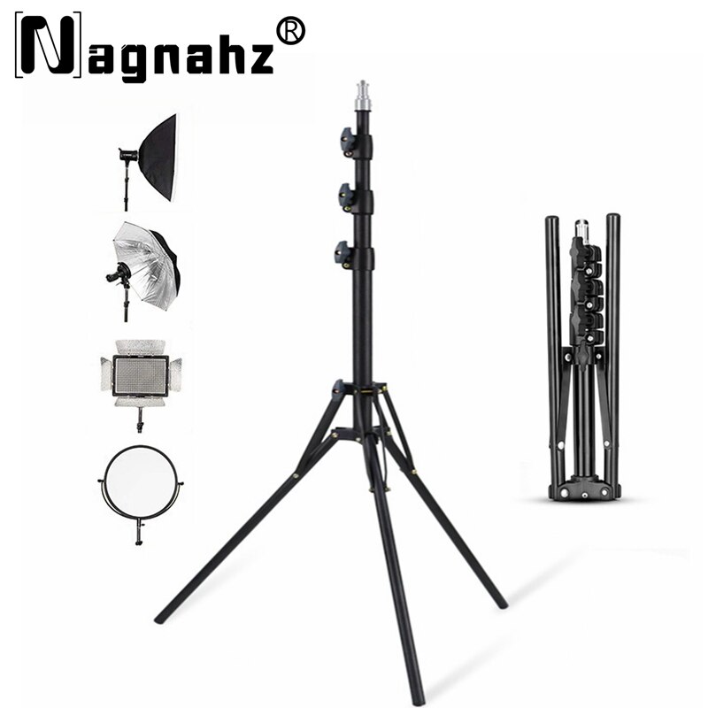 Photography Lighting Softbox - Nagnaz dudukan lampu fotografi 78 inci,