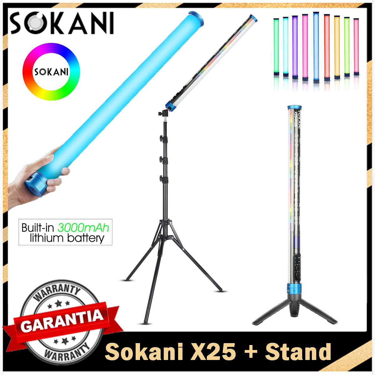 Photography Lighting App - Sokani X25 RGB Lampu Video LED