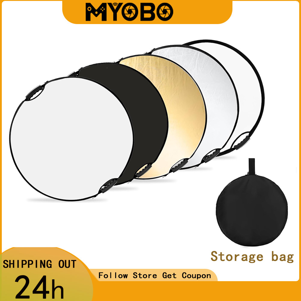 Photography Lighting For Products - Reflektor Fotografi MYOBO Lipat dengan Tas