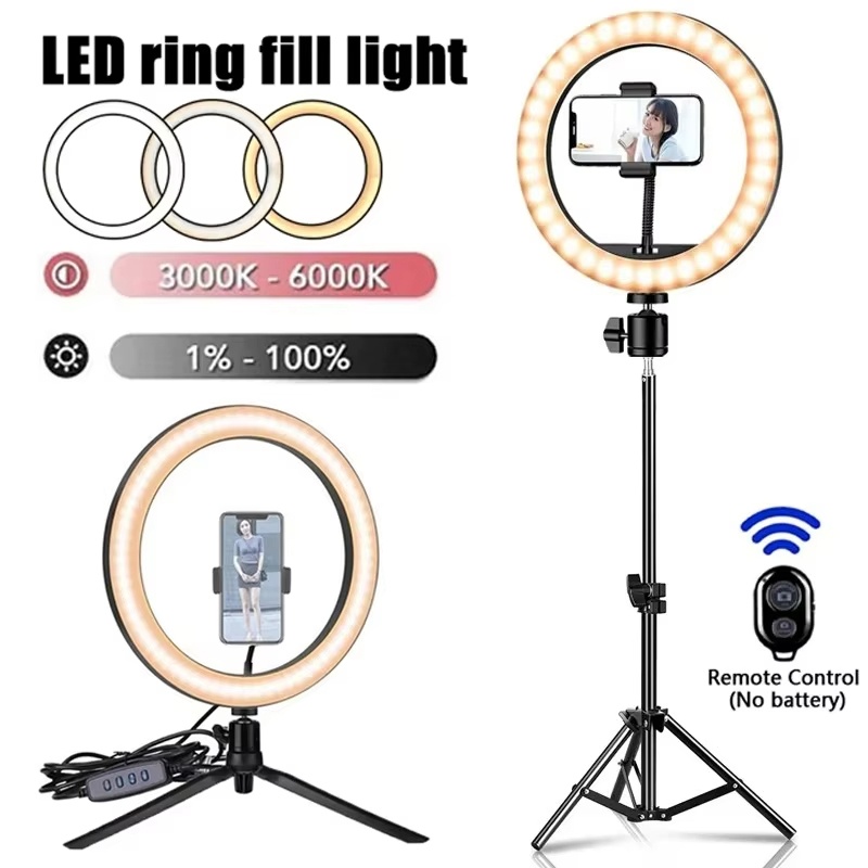Photography Lighting Overhead - Lampu Selfie LED Ring Lighting Fotografi