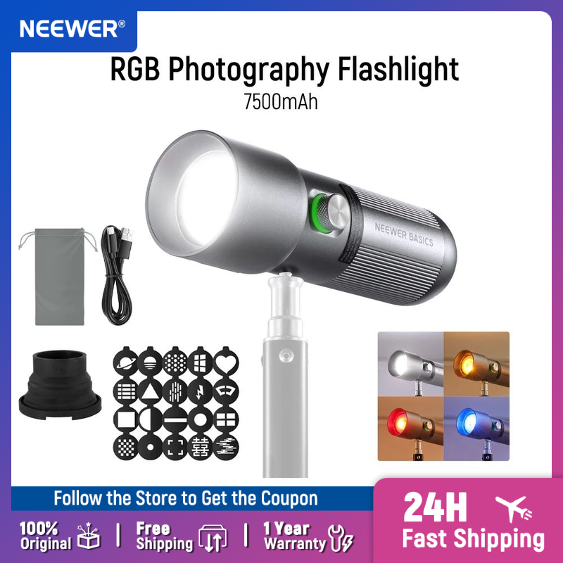 Photography Lighting Uk - Senter Fotografi LED NEEWER BASICS FL10