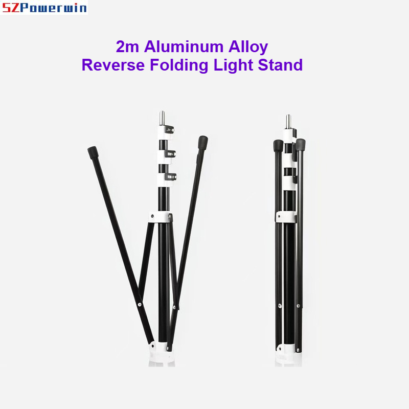 Photography Lighting Softbox - Statif Lampu Lipat Terbalik dari Aluminium