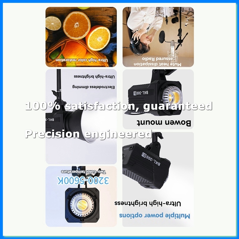 Photography Lighting Devices - Lampu Video LED Bi 300W, Pencahayaan