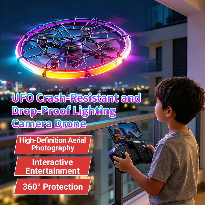 Photography Lighting App - JJRC H145 UFO RC Drone dengan