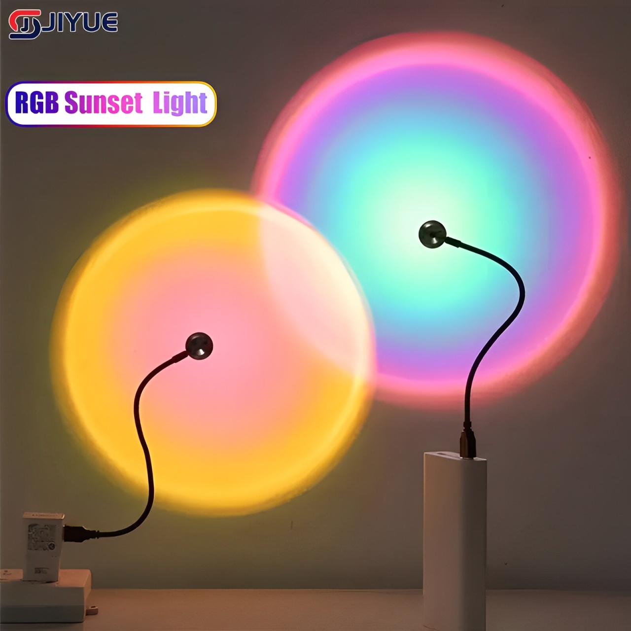 Photography Lighting Wall - Mini USB ED Lampu Matahari Terbenam