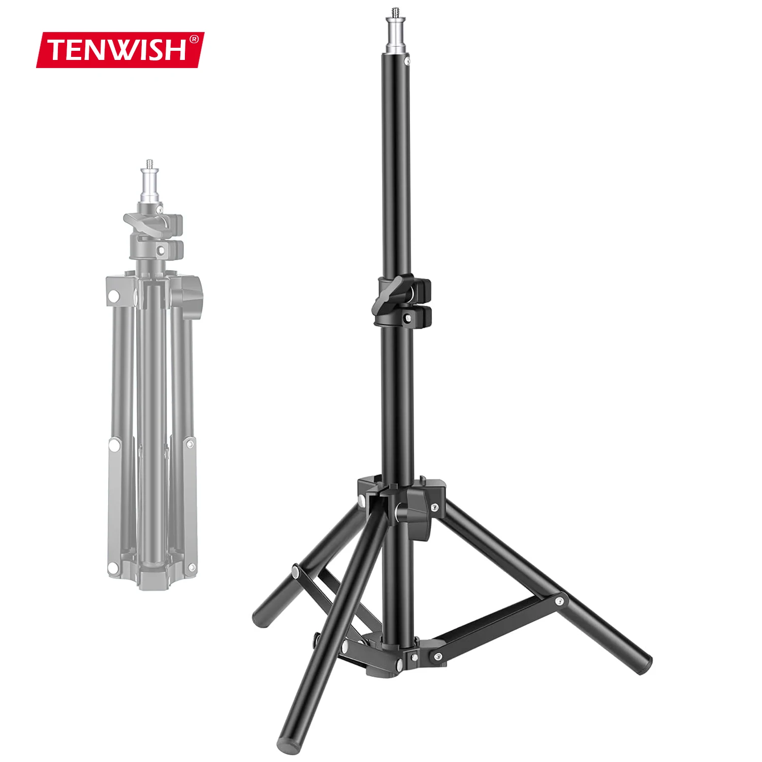 Photography Lighting Softbox - Tenwish Lampu Tripod Fotografi Fleksibel Berdiri