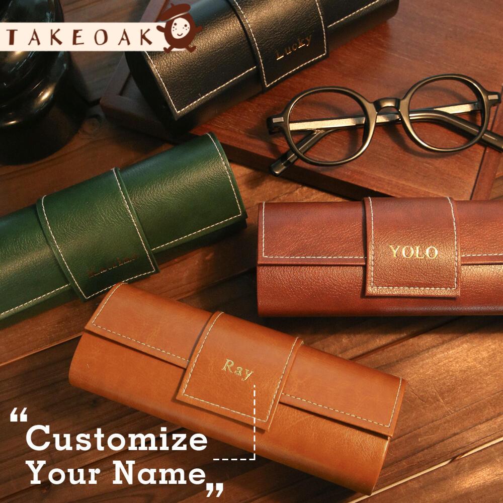 Photography Lighting Name - Kotak Kacamata Kulit Custom Nama Pribadi,