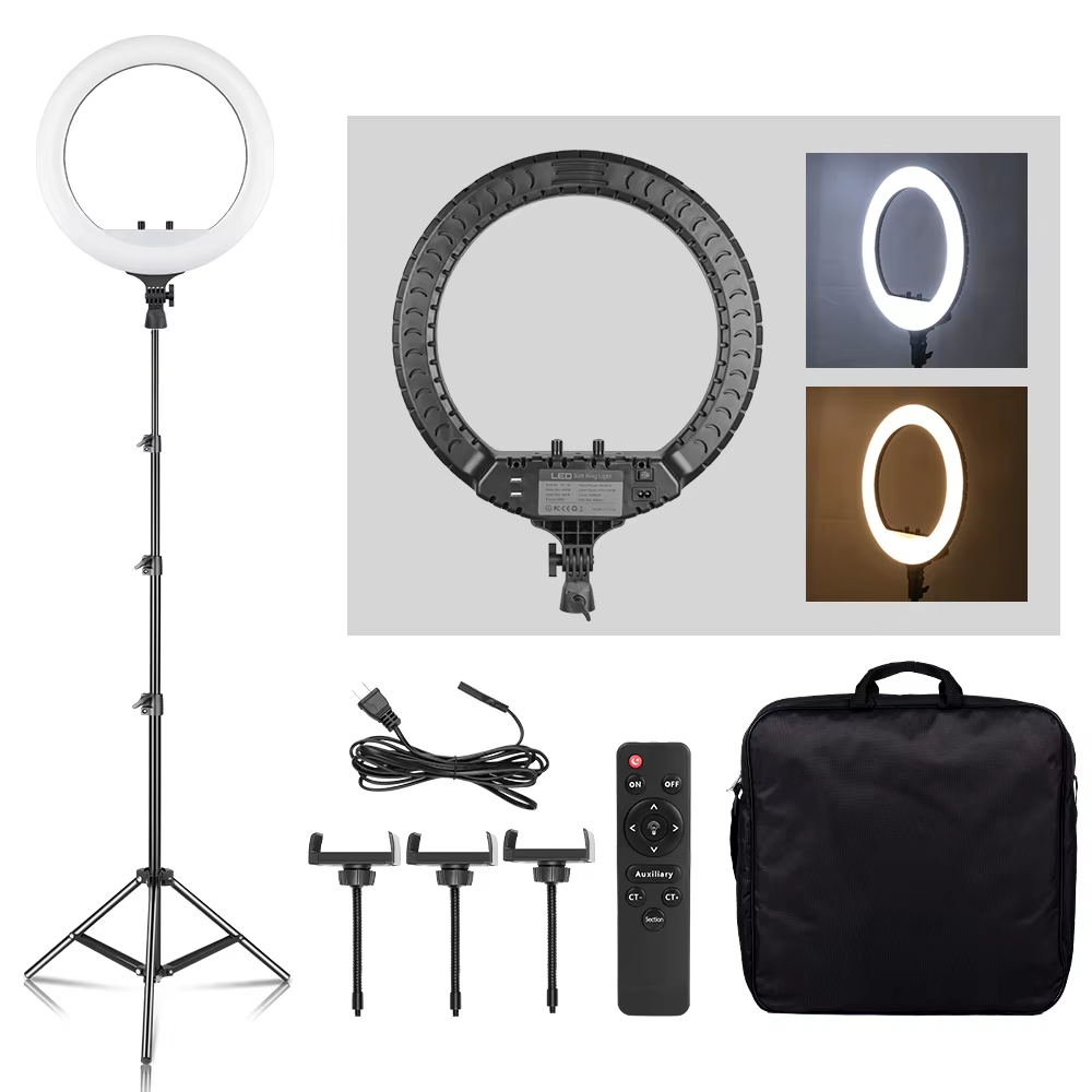 Lampu LED Selfie Video Ring Li - Photography Lighting Overhead ulasan dan harga