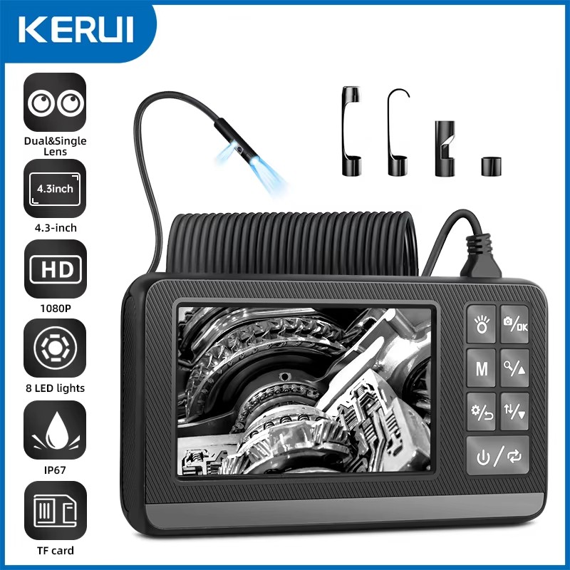 KERUI kamera inspeksi endoskop - Macro Photography Led Lighting ulasan dan harga