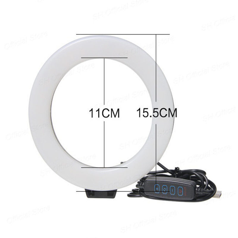 Lampu Ring 6 Inci dengan Tripo - Photography Lighting Overhead ulasan dan harga