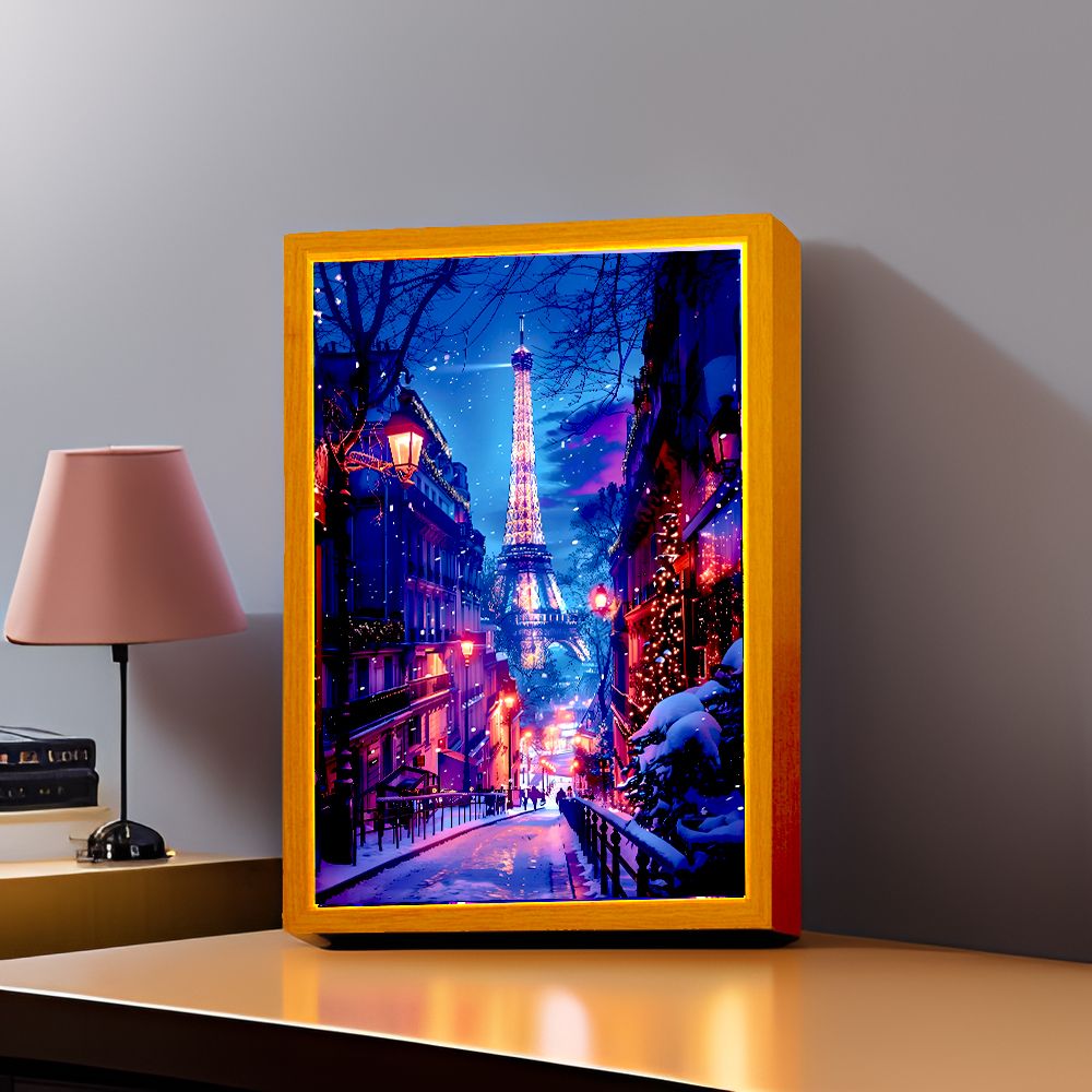 Lampu Led lukisan cahaya kota  - Photography Lighting Wall ulasan dan harga