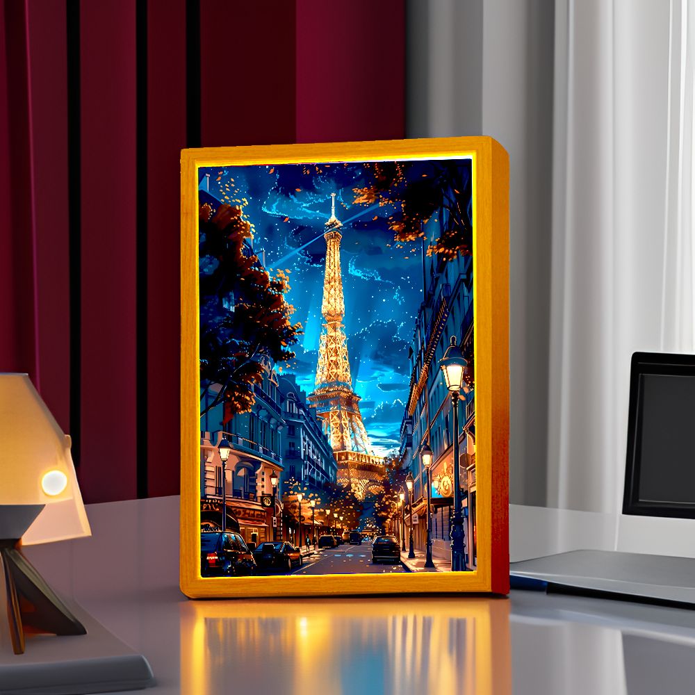 Lampu Led lukisan cahaya kota  - Photography Lighting Wall ulasan dan harga