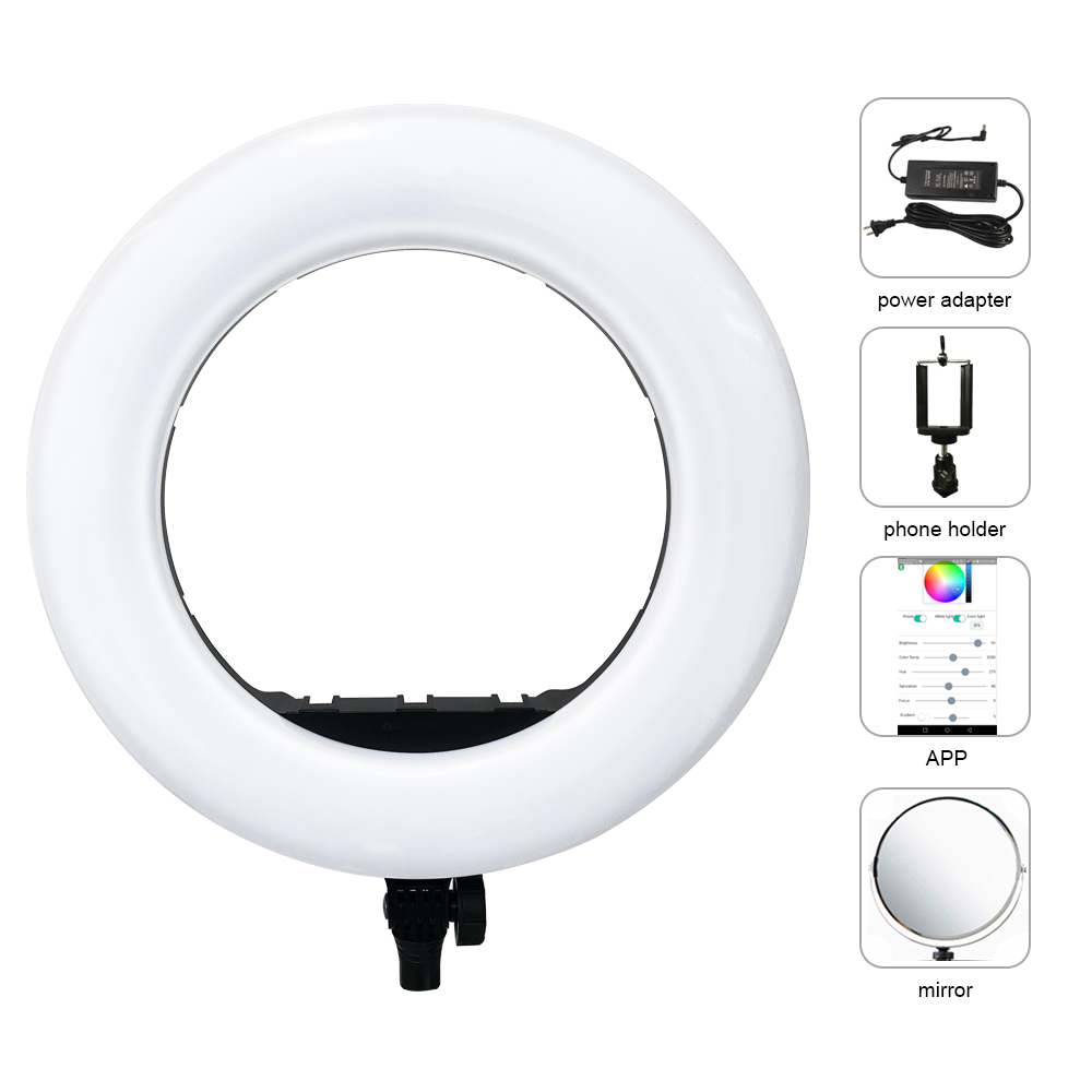 Lampu Ring Fotografi Yidoblo Q - Photography Lighting App ulasan dan harga