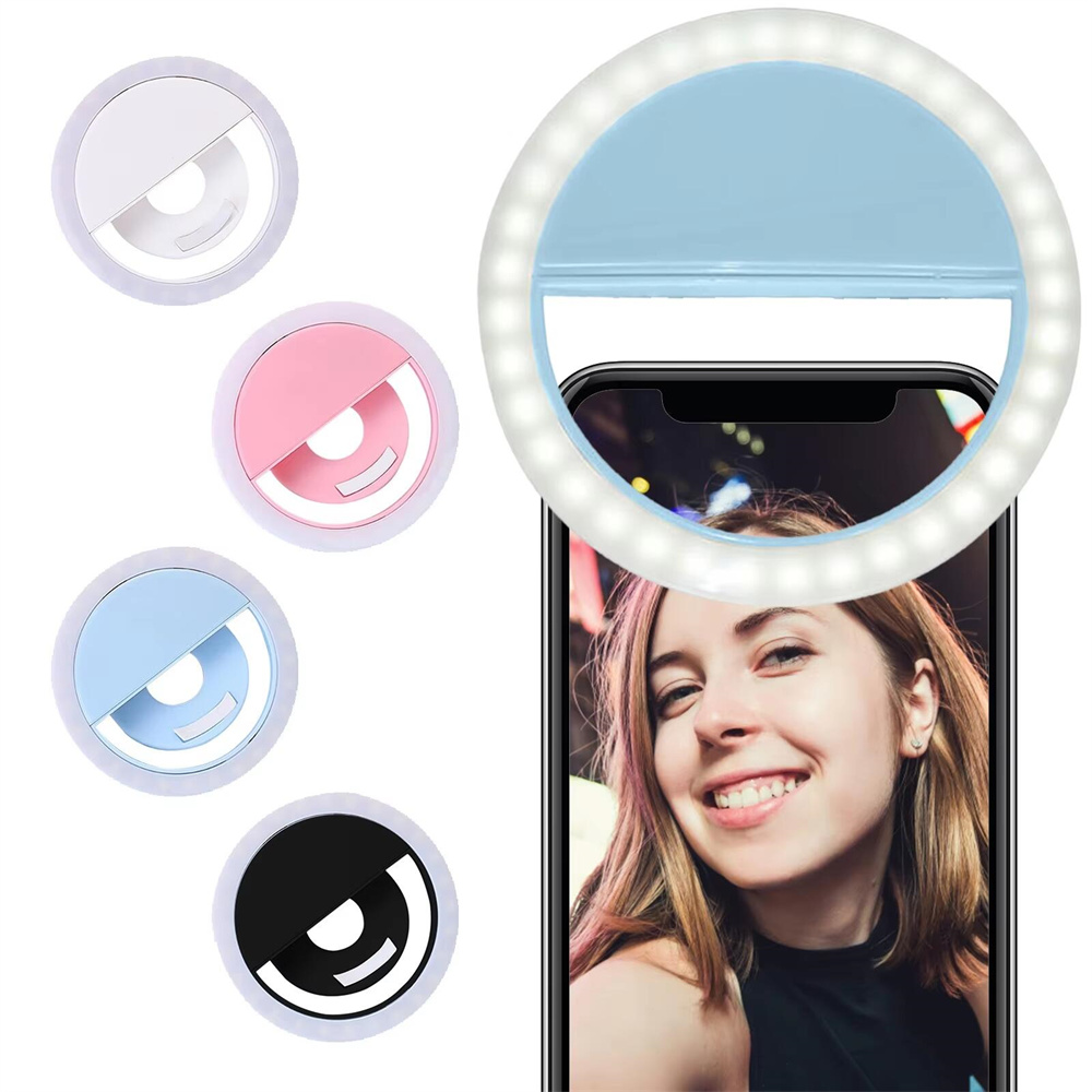 Lampu Selfie LED Isi Ulang USB - Photography Lighting Devices ulasan dan harga