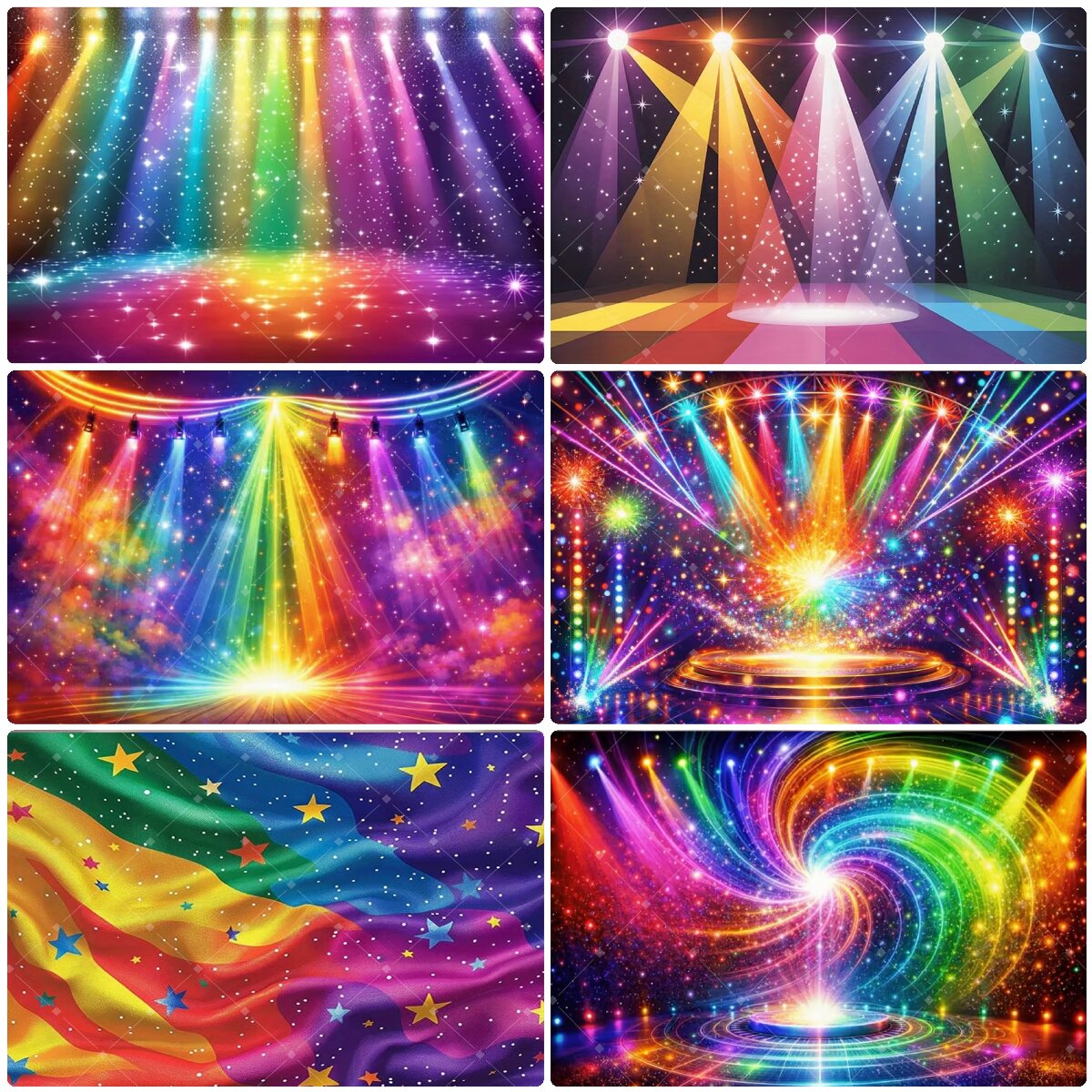 Latar Belakang Lampu Panggung  - Photography Lighting Background ulasan dan harga