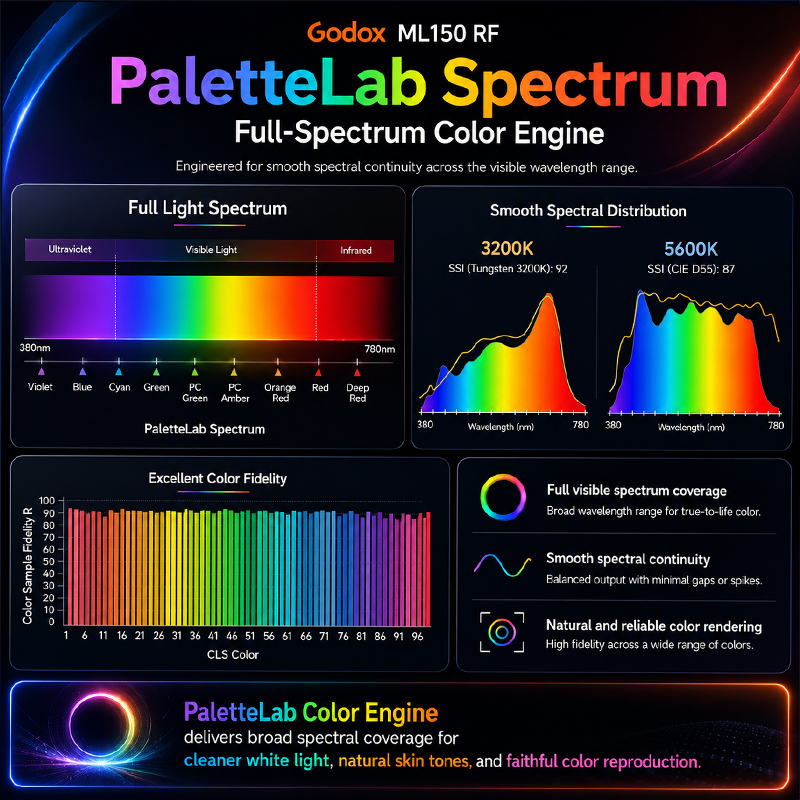 Lampu Video LED Full-color God - Photography Lighting App ulasan dan harga