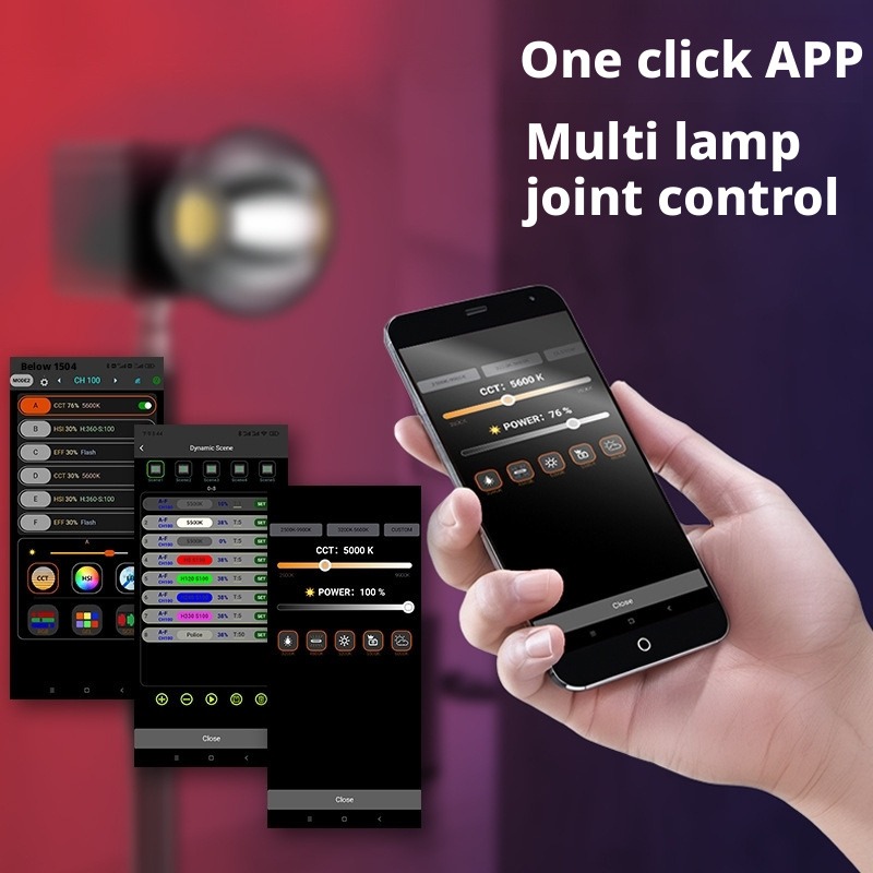 Lampu Isi Rgb 100W Lampu Kamer - Photography Lighting App ulasan dan harga