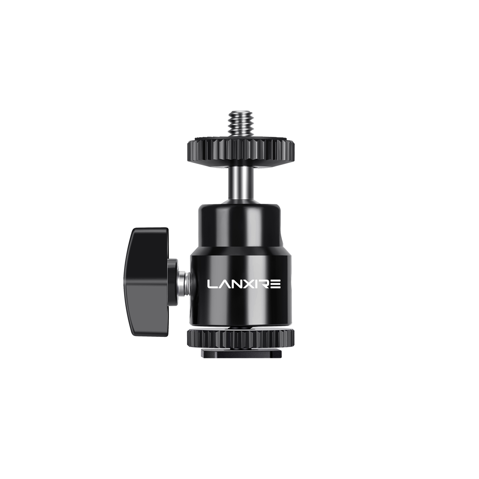Adaptor Lanxire Mini Ball Head - Photography Lighting Rig ulasan dan harga