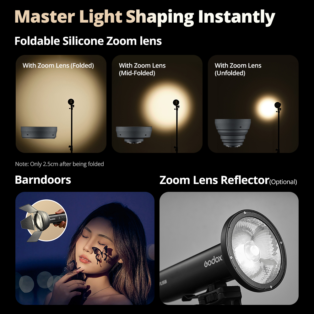 Lampu Video LED Bi-Color Godox - Photography Lighting Uk ulasan dan harga