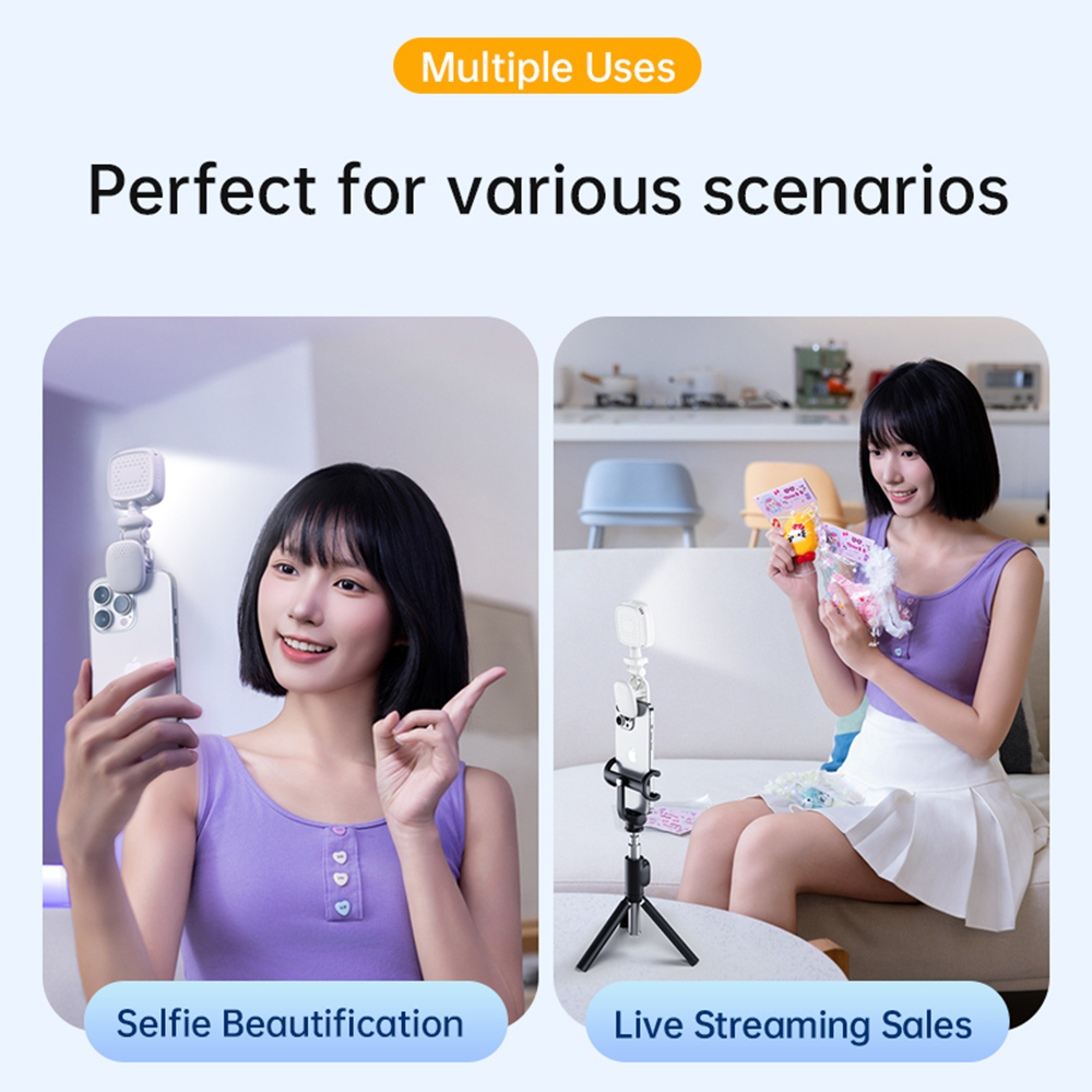 Lampu Selfie LED Portabel Lamp - Photography Lighting Patterns ulasan dan harga