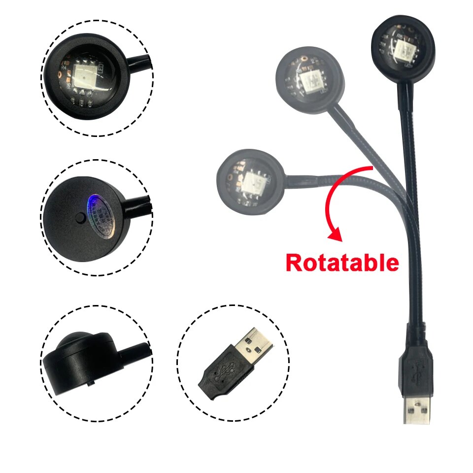 MeeToo lampu Led proyektor USB - Photography Lighting Wall ulasan dan harga