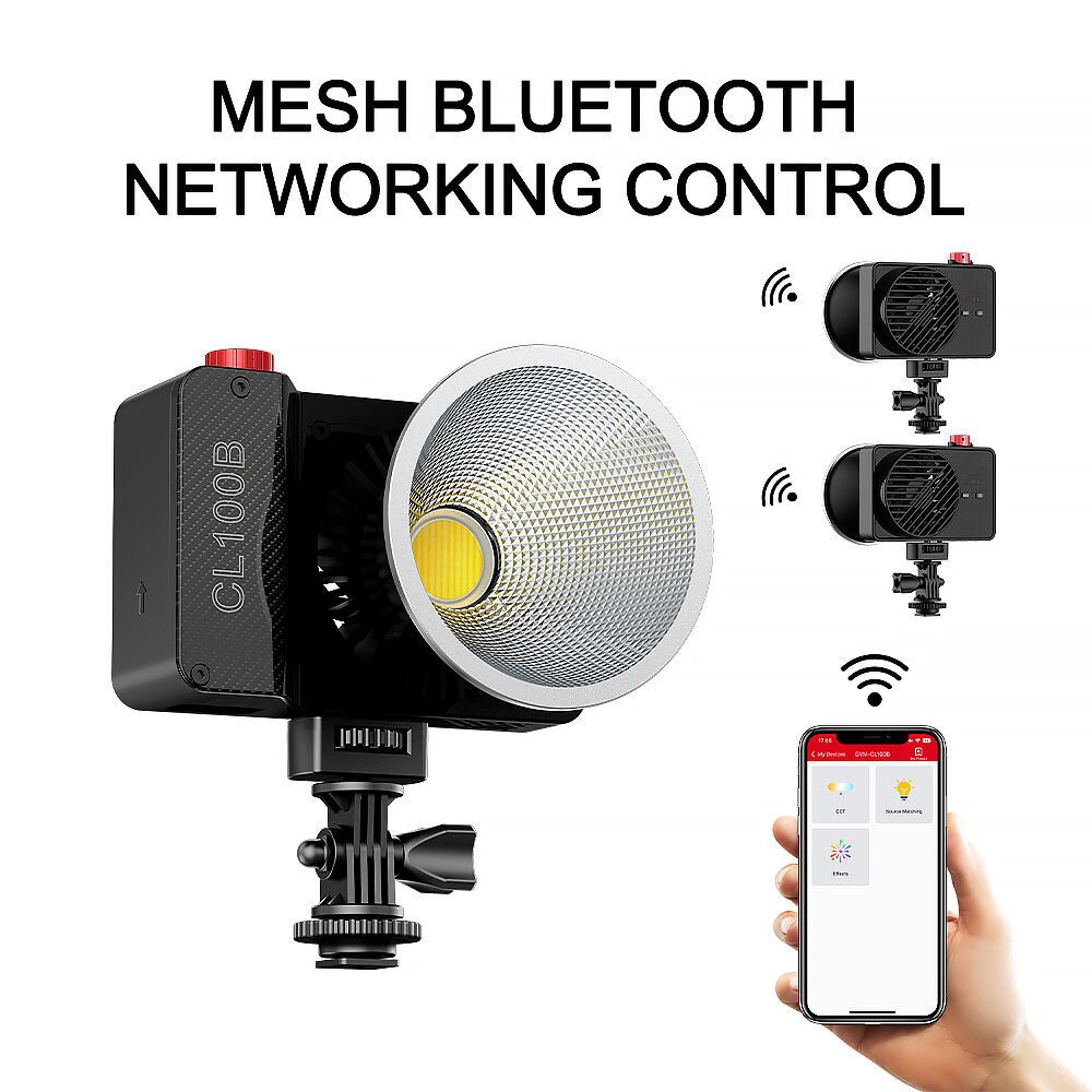 GVM CL100B Lampu LED Monolight - Photography Lighting App ulasan dan harga