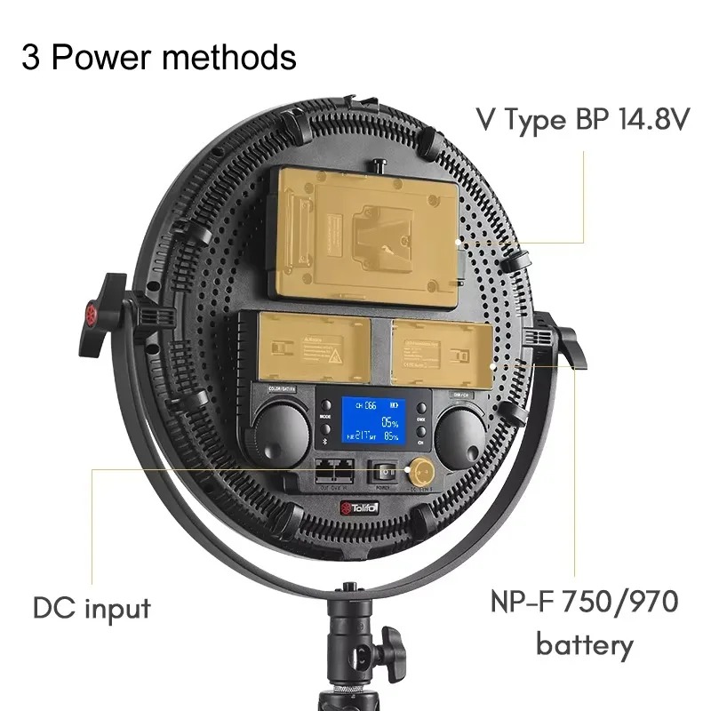 Lampu Panel LED Bulat 12 inci  - Photography Lighting App ulasan dan harga