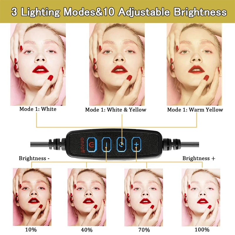 Lampu Ring Selfie Universal, a - Photography Lighting Overhead ulasan dan harga