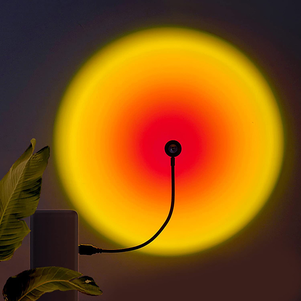 1x USB Lampu Matahari Terbenam - Photography Lighting Wall ulasan dan harga