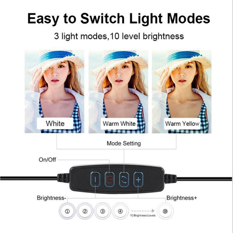 Lampu Ring Led dapat diredupka - Photography Lighting Wall ulasan dan harga