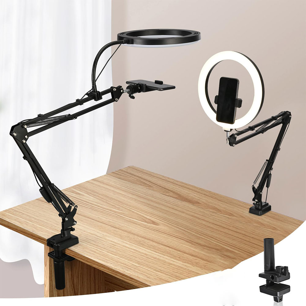 Lampu Cincin dengan Dudukan da - Photography Lighting Overhead ulasan dan harga