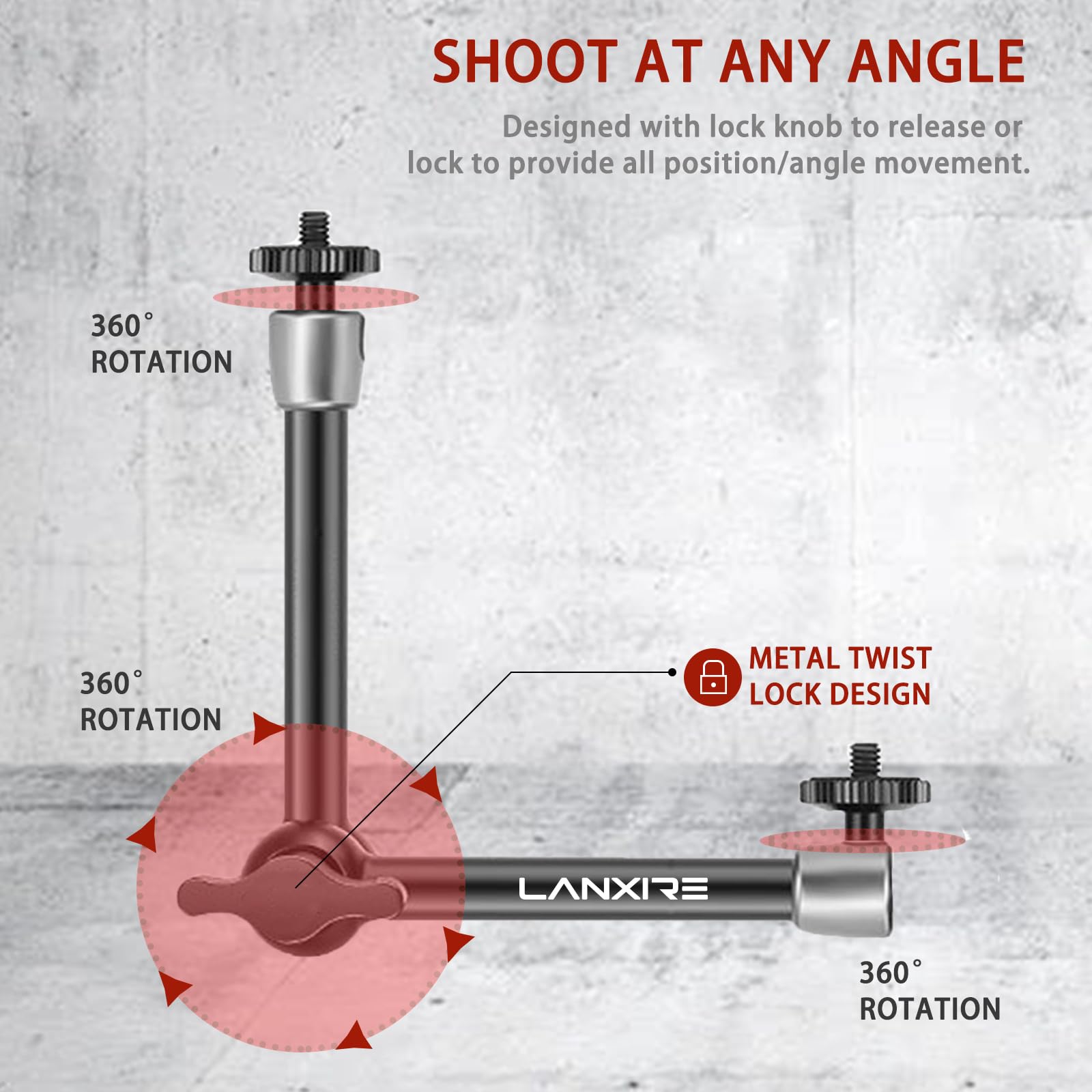 Kit Super Clamp Magic Arm 11