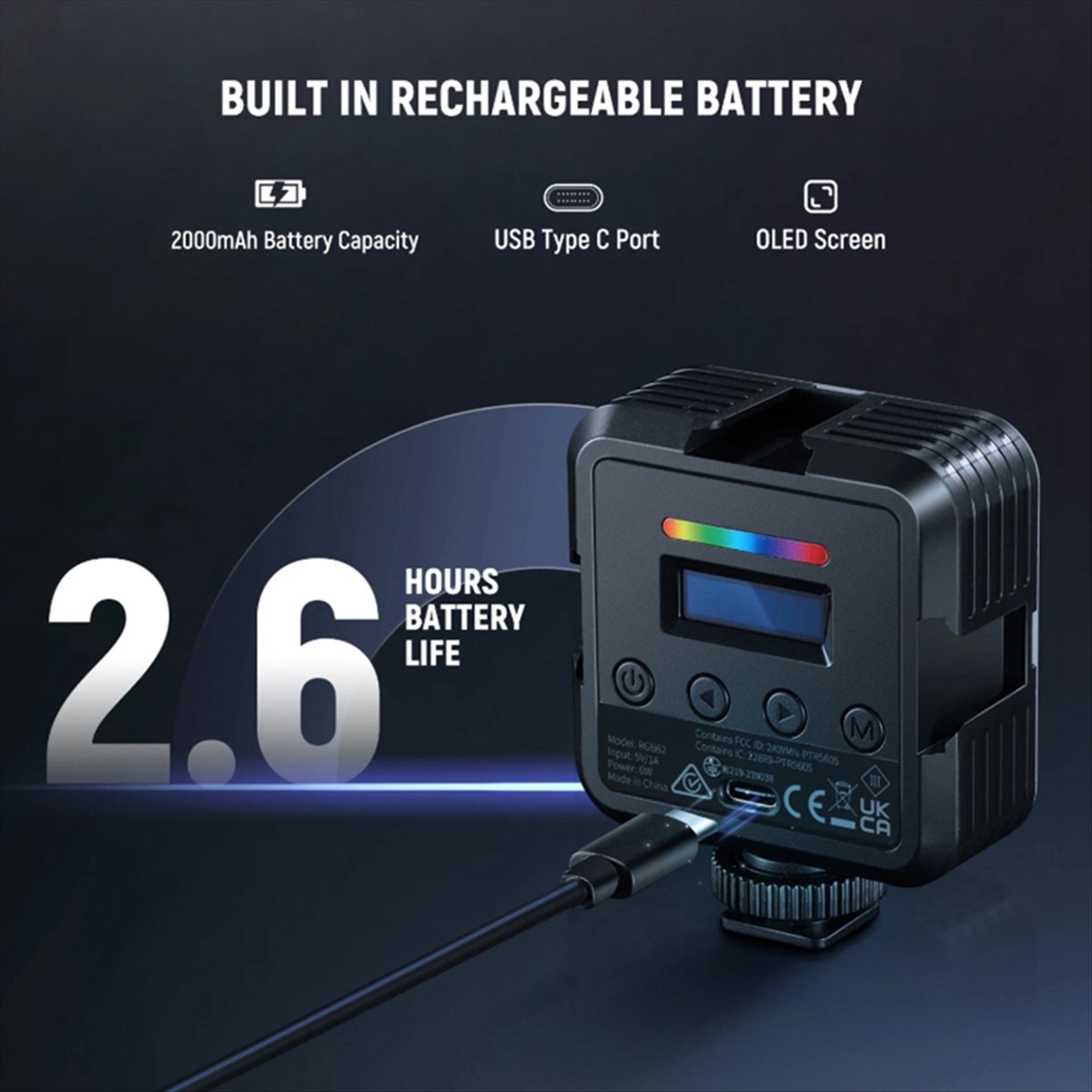 Lampu Video RGB Magnetik Terba - Photography Lighting App ulasan dan harga