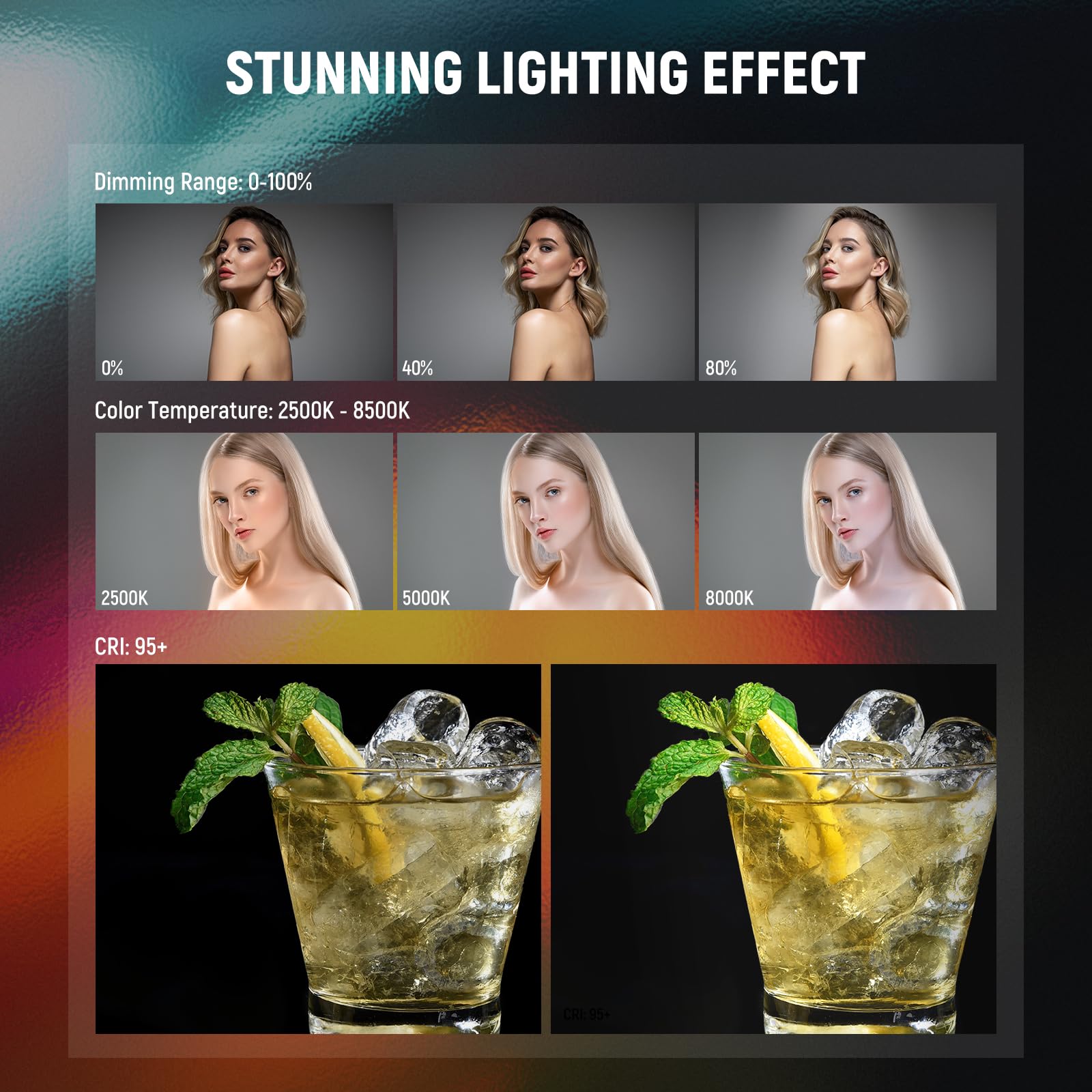 Tongkat Lampu RGB NEEWER denga - Photography Lighting App ulasan dan harga