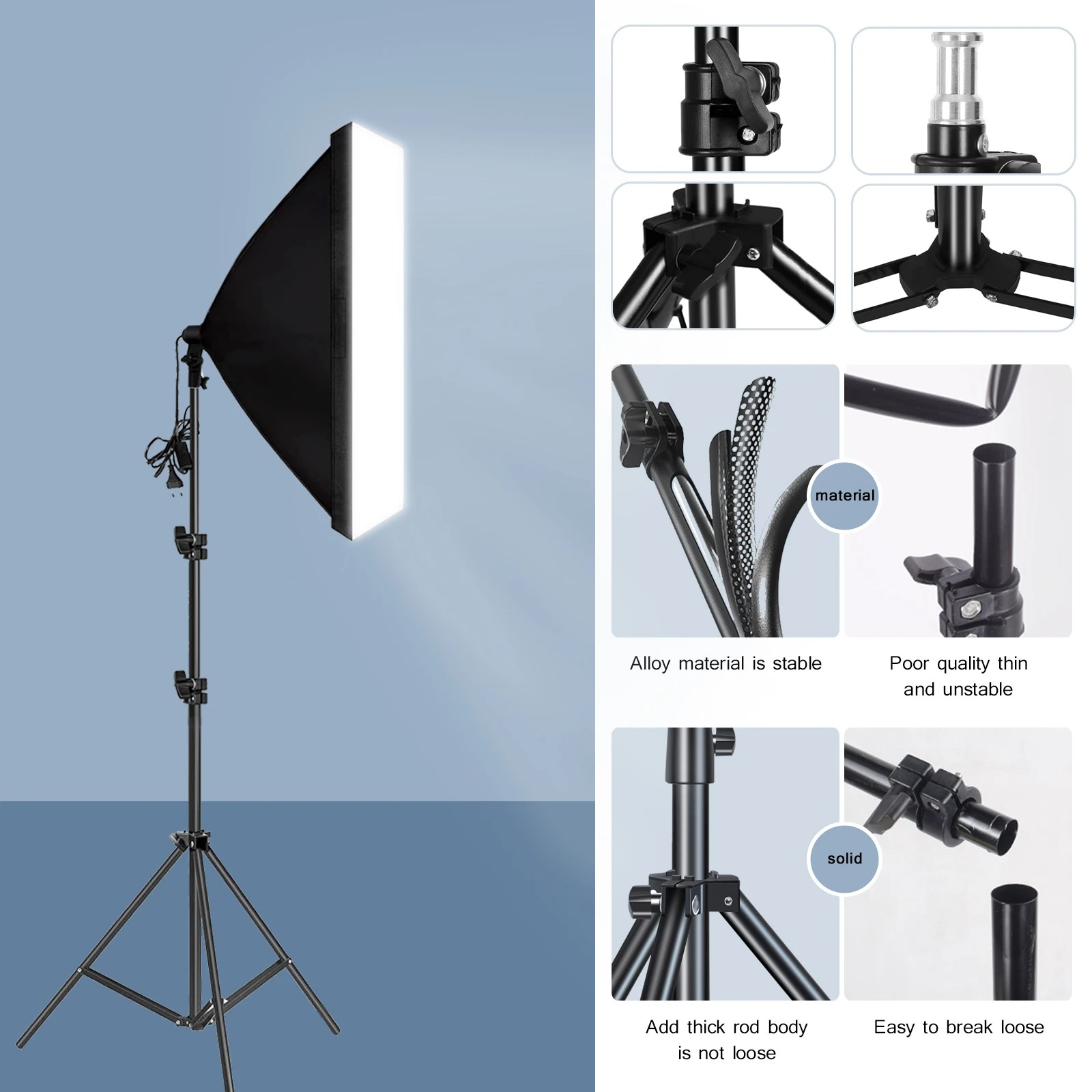 Softbox Pencahayaan Fotografi  - Photography Lighting Softbox ulasan dan harga