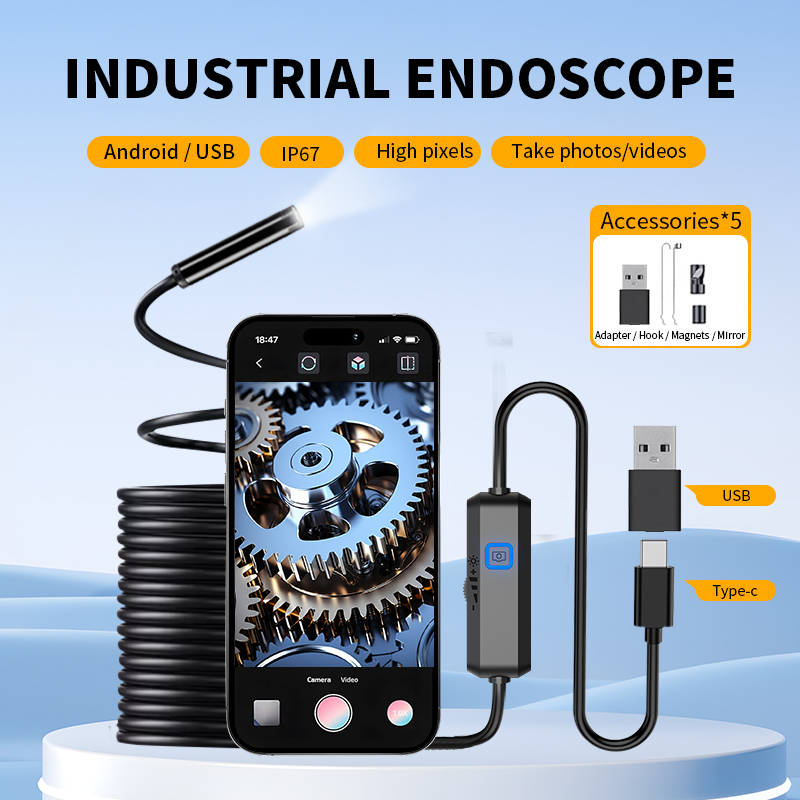 Endoskopi USB Baru untuk Ponse - Macro Photography Led Lighting ulasan dan harga