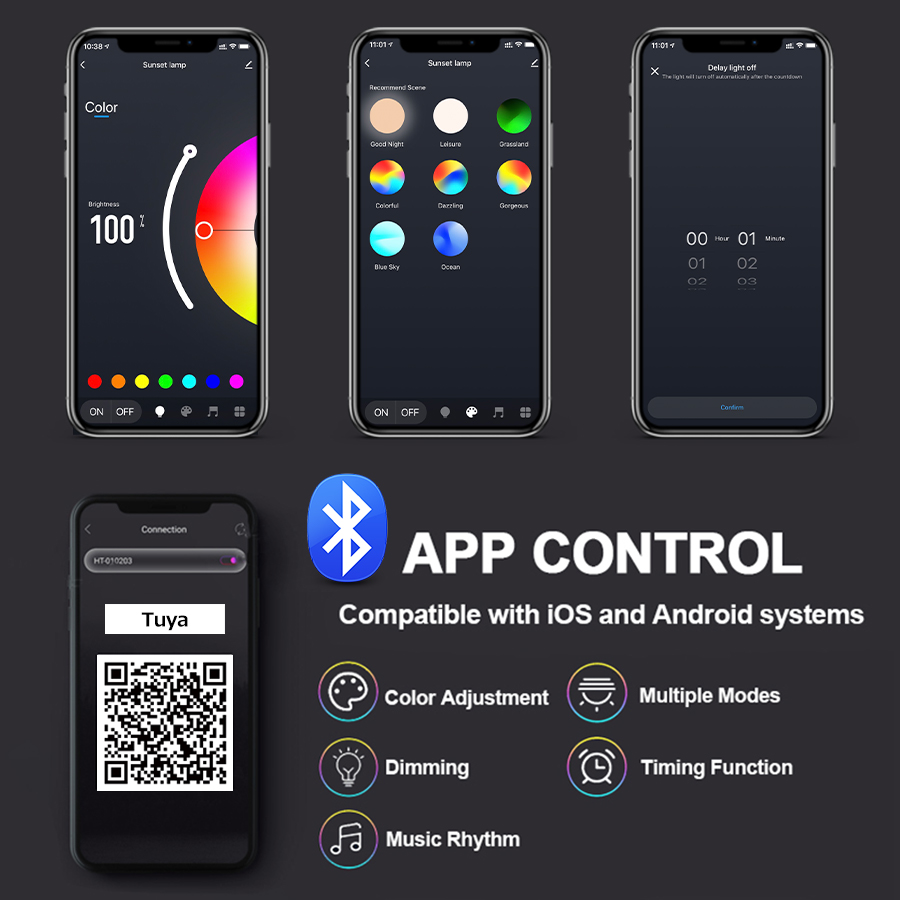 Lampu matahari terbenam pintar - Photography Lighting App ulasan dan harga