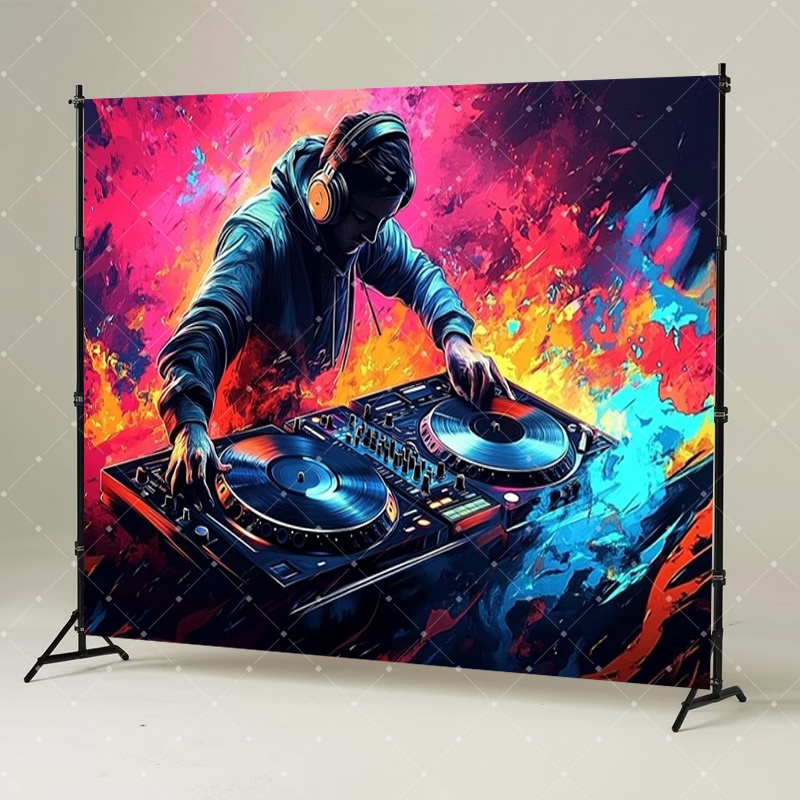 Dekorasi Pesta DJ Musik Hip Ho - Photography Lighting For Products ulasan dan harga