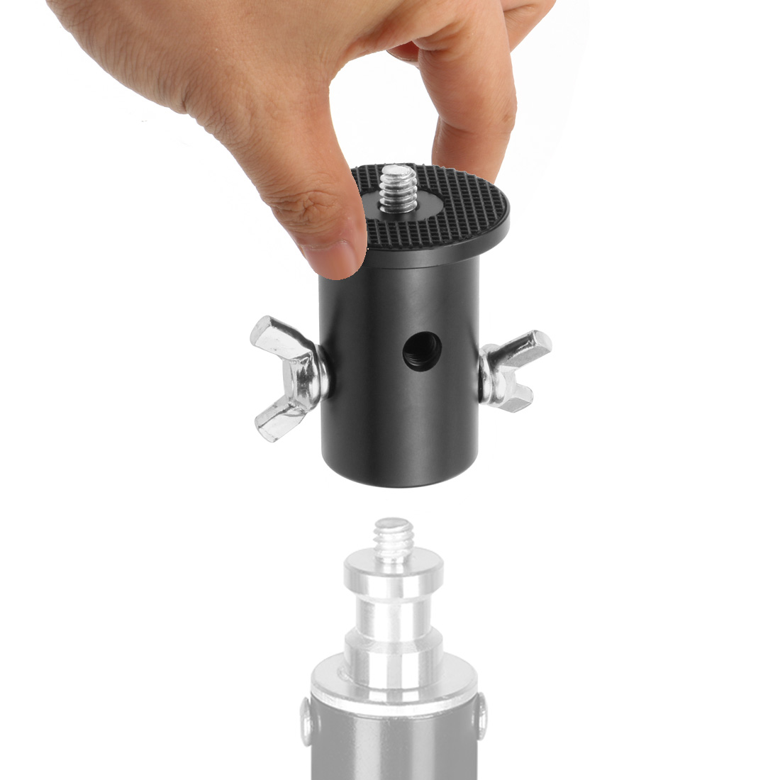 Adaptor dudukan lampu Tripod 1 - Photography Lighting Softbox ulasan dan harga
