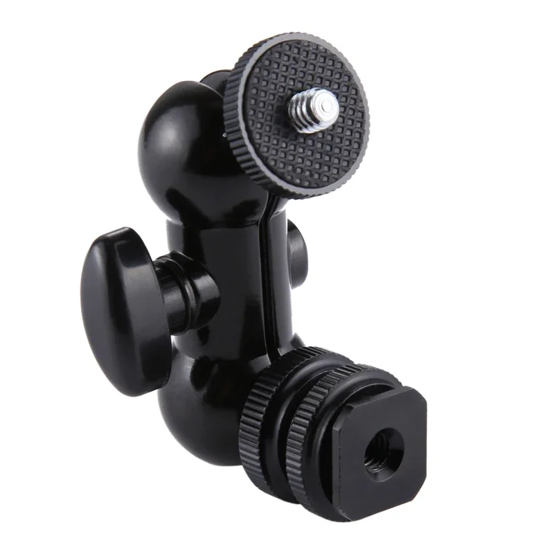 Adaptor Hot Shoe dengan Kepala - Photography Lighting Rig ulasan dan harga