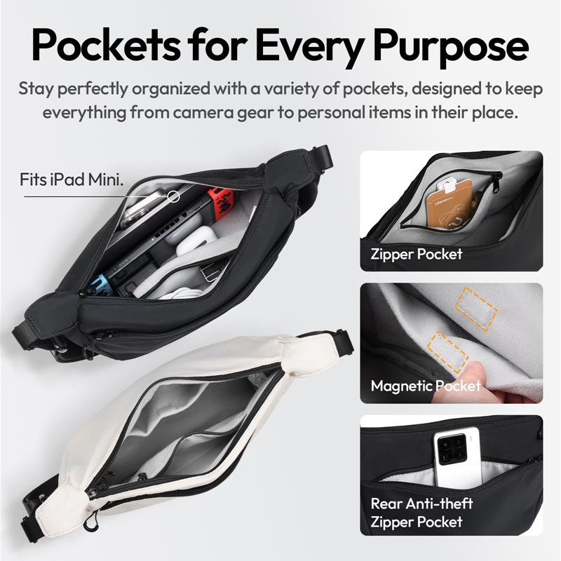 Ulanzi HMN1 Lunar Sling Bag Ta - Photography Lighting Devices ulasan dan harga
