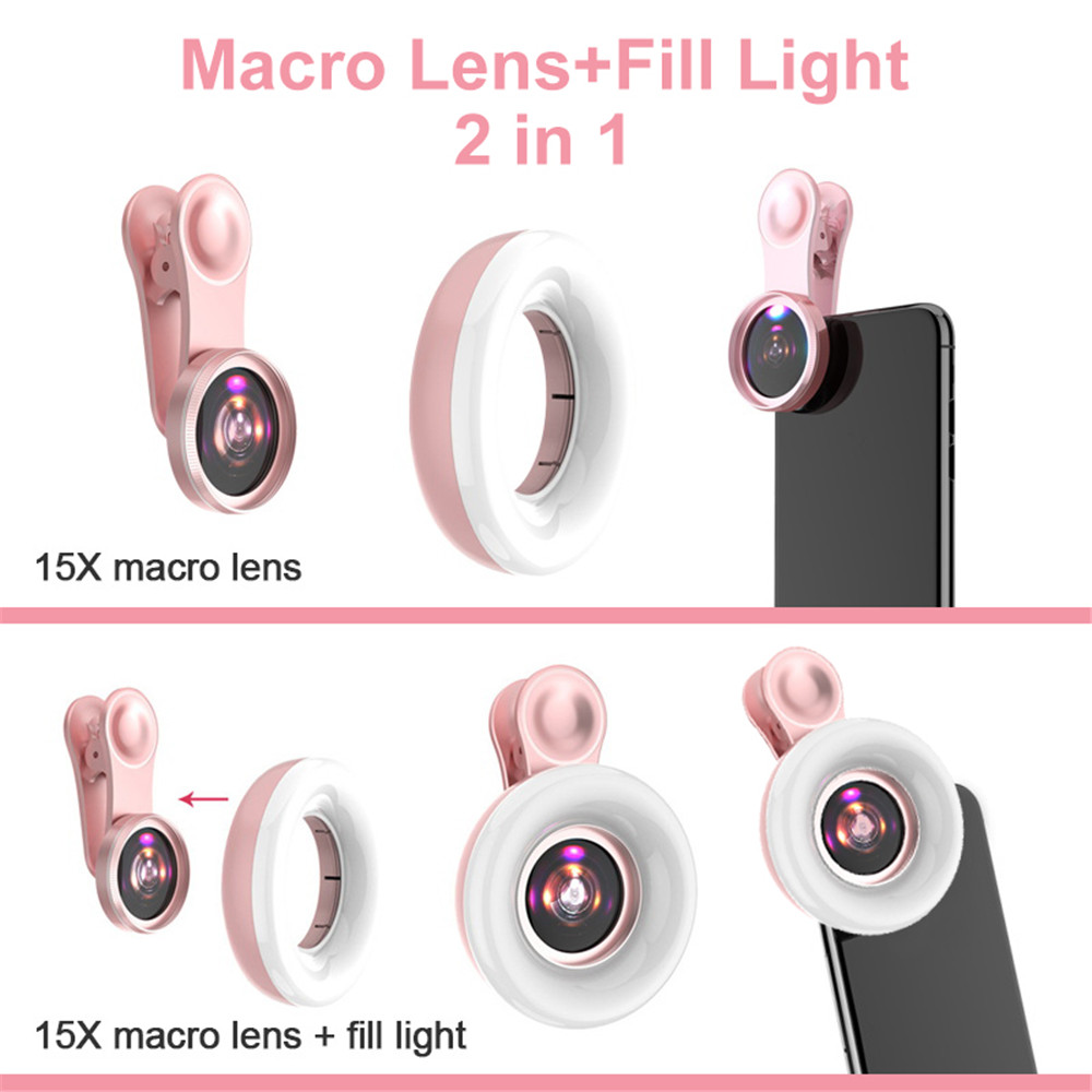Lensa ponsel 15X makro lensa k - Photography Lighting Overhead ulasan dan harga