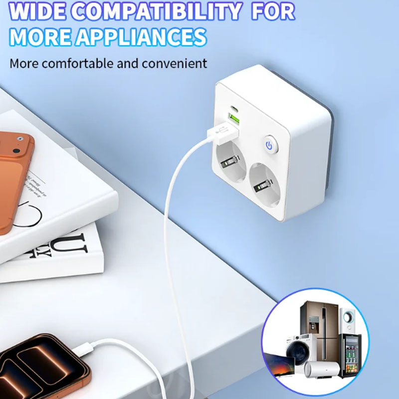 Stopkontak EU 2 Soket Multitap - Photography Lighting Uk ulasan dan harga