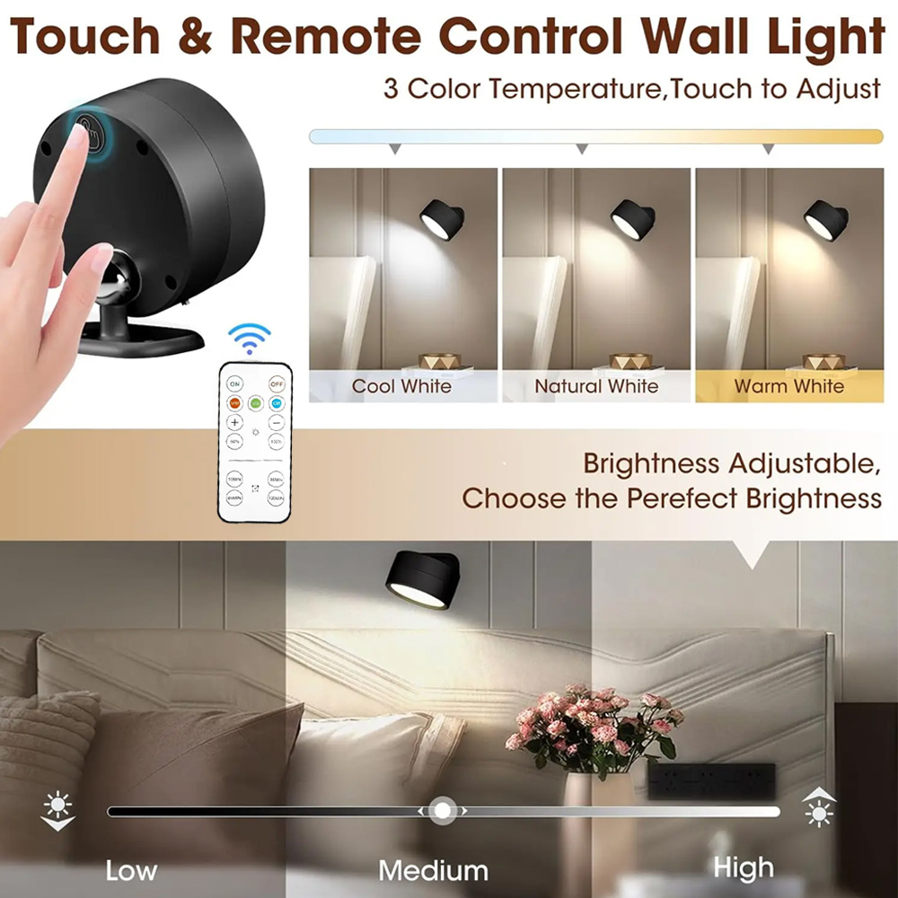 Lampu Dinding LED Magnetik Lam - Photography Lighting Wall ulasan dan harga